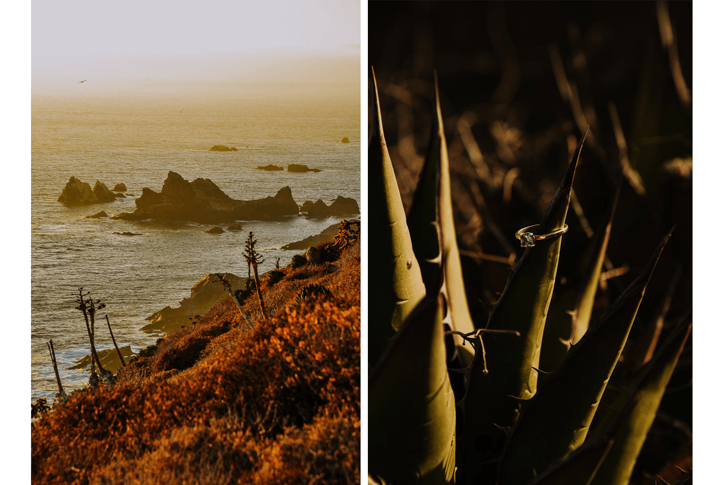 Fotografía de save the date en Ensenada Baja California por fotógrafo de bodas destino en México